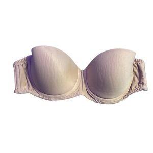 Calvin Klein Beige Strapless Underwire Bra 36B